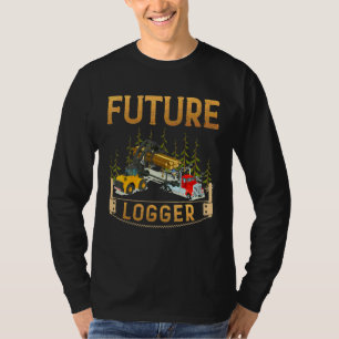 T-shirt Logger Futur Logger Bois de sciage
