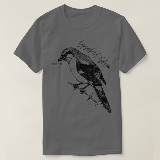 T-shirt Loggerhead Shrike bird (Design devant)