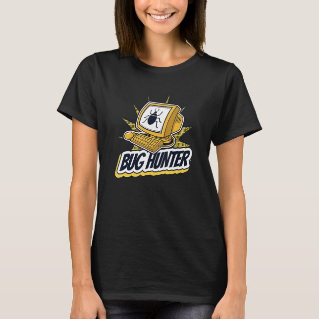 T-shirt Logiciel de Codeur Codeur de Pile Complet de Chass (Devant)