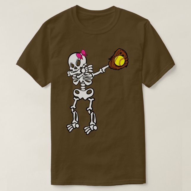 T-shirt Logiciel Skeleton Dabbing (Design devant)