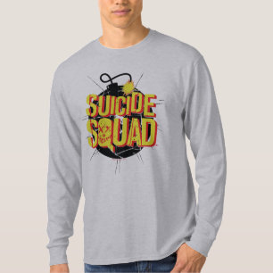 T-shirt Logo 3 de bombe du peloton   de suicide