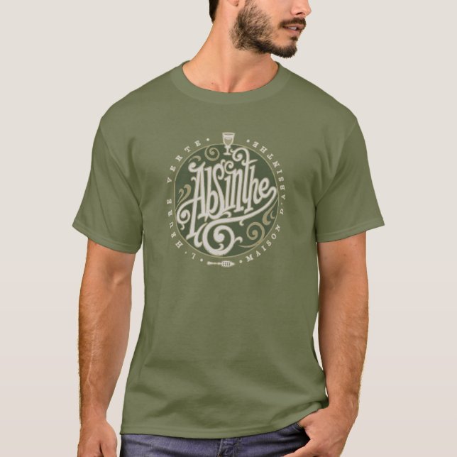 T-shirt Logo Absinthe (Devant)