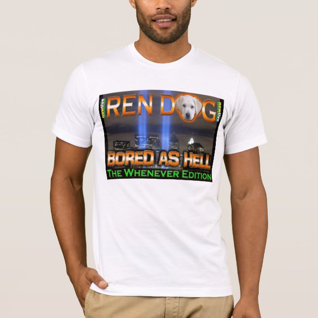 T-shirt Logo adapté du BAH des hommes nouveau par le (Devant)