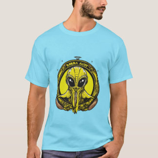 T-shirt logo alien mangeur de bananes