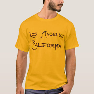 T-shirt Logo Art déco de Los Angeles en Californie