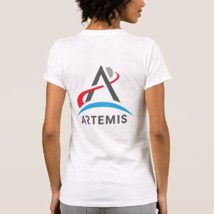 T-shirt Logo Artemis de la NASA Rocket White