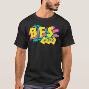 T-shirt Logo Belfast Irlande du Nord Retro 90s