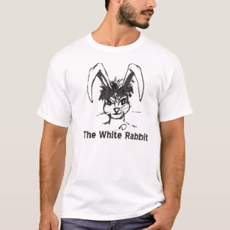 T-shirt Logo blanc a de lapin
