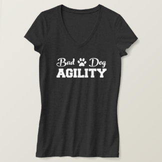 T-shirt Logo Blanc, Gros Chien Curieux