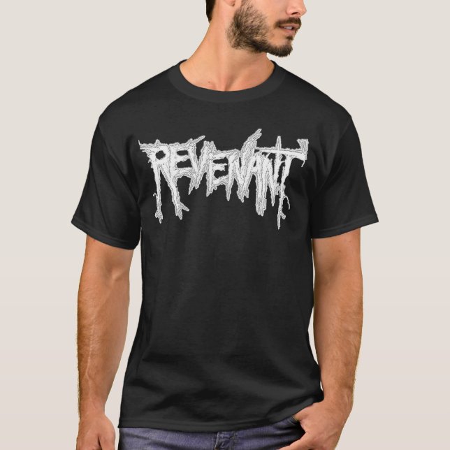 T-SHIRT LOGO BLANC T DE REVENANT (Devant)
