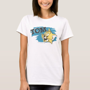 T-shirt Logo bleu et jaune de Tom