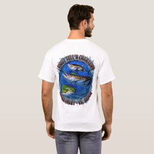 T-Shirt Logo Blue Marlin Rip Art