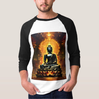 T-Shirt Logo Bouddha pour Hommes | Désirs de Paix