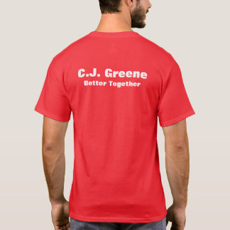 T-shirt Logo C.J. greene tee - shirt