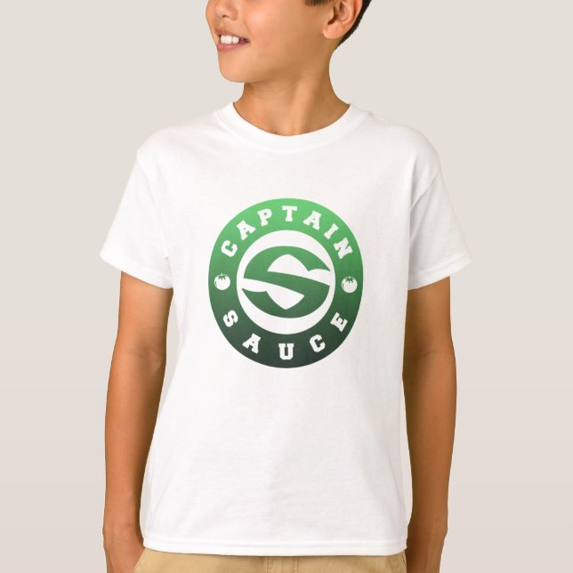 T-shirt Logo CaptainSauce - CaptainSauce Varsity Sauce (Devant)