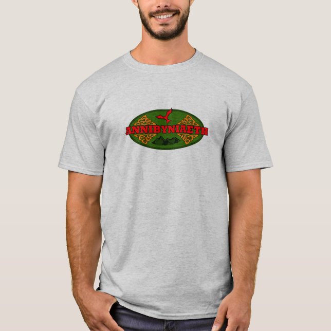 T-shirt Logo celtique Gallois d'Annibyniaeth (Devant)
