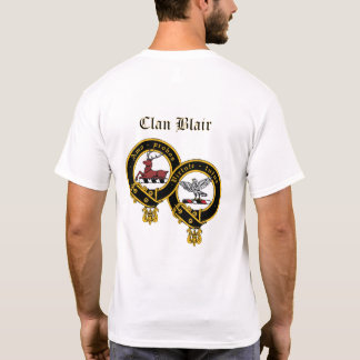 T-shirt Logo Clan Blair sur le dos