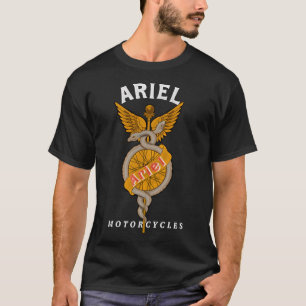 T-shirt Logo classique des motos Ariel par MotorManiac 