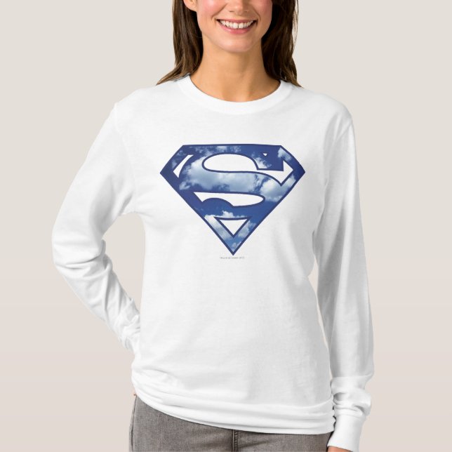 T-shirt Logo Cloud Supergirl (Devant)