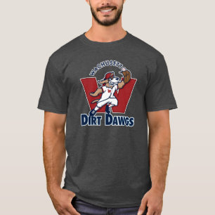 T-shirt Logo collégial d'équipe de baseball de Dawgs de