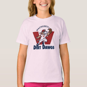 T-shirt Logo collégial d'équipe de baseball de Dawgs de