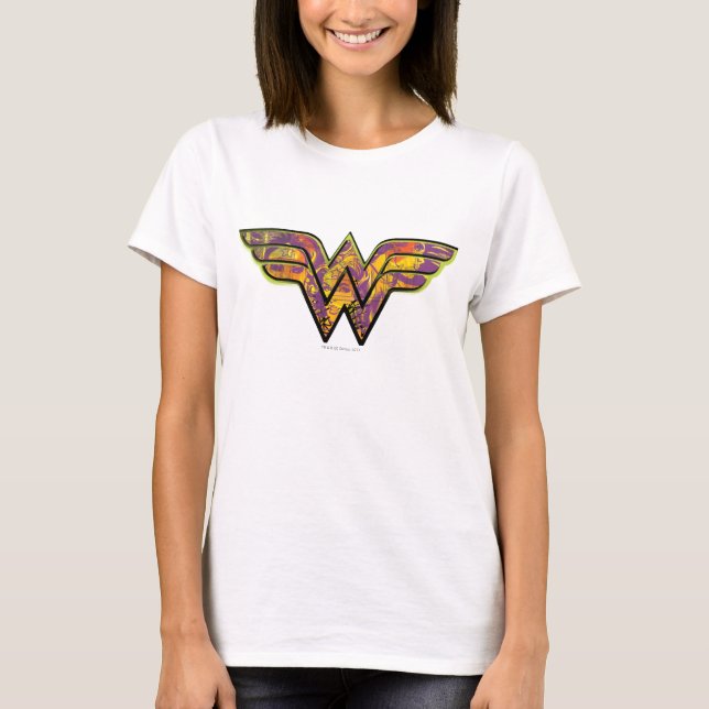T-shirt Logo couleur Wonder Woman (Devant)