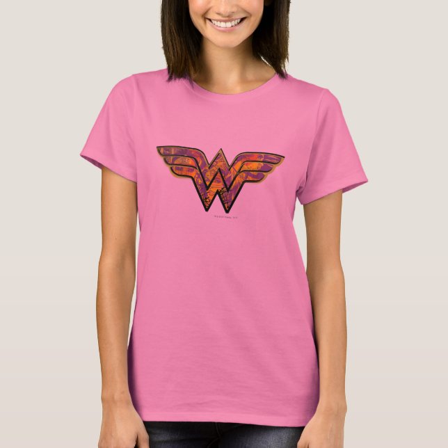 T-shirt Logo couleur Wonder Woman (Devant)