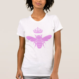 T-shirt Logo D'Abeille De Reine Rose... Êtes-Vous Une Abei