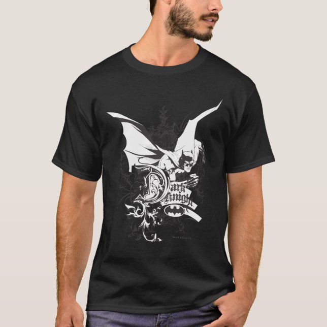 T-shirt Logo Dark Knight détaillé (Devant)