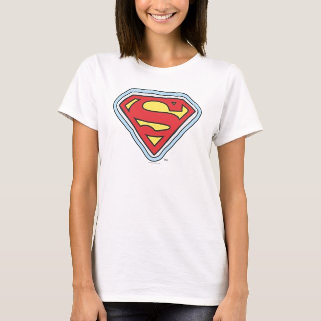 T-shirt Logo de bande dessinée Supergirl (Devant)