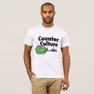 T-shirt Logo de base de contre- laboratoires de culture