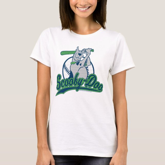 T-shirt Logo de baseball Scooby-Doo (Devant)