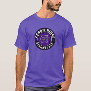 T-shirt Logo de basket-ball CRHS Purple Unisex