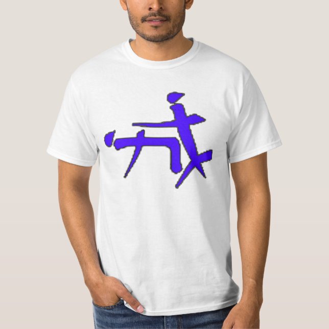 T-shirt Logo de BeatfreaK - bleu (Devant)
