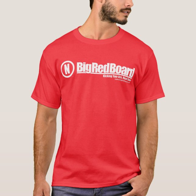 T-shirt Logo de blanc de BRB (Devant)
