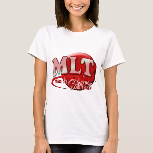 T-SHIRT LOGO DE BRUISSEMENT DE LABORATOIRE DE RBC MLT - (Devant)