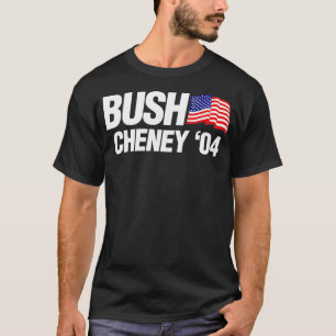 T-shirt Logo de campagne électorale Bush Cheney 2004 Pullo