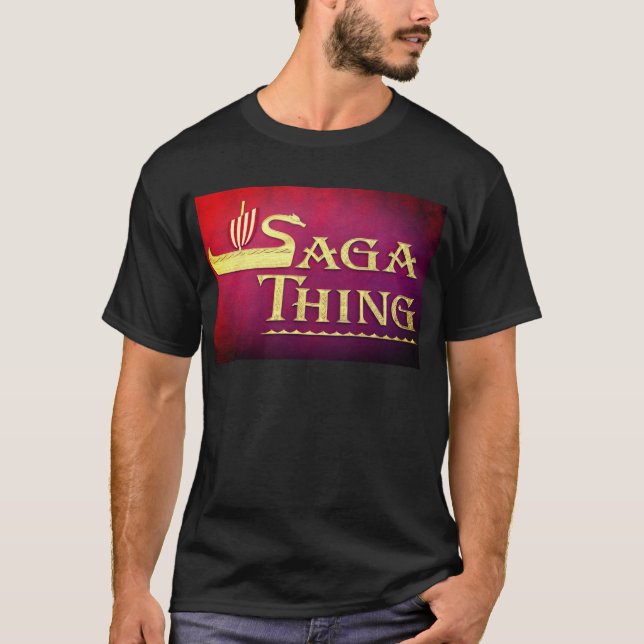 T-shirt Logo de chose de saga (Devant)