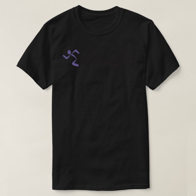 T-shirt Logo de conditionnement physique en tout temps Zip (Design devant)