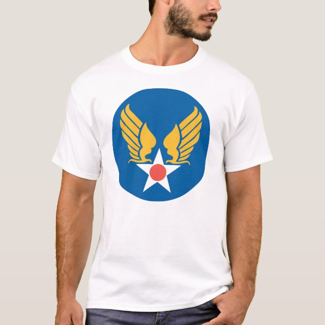 T-shirt Logo de corps d'air d'armée (Devant)