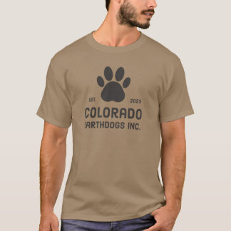 T-shirt Logo de Earthdog du Colorado