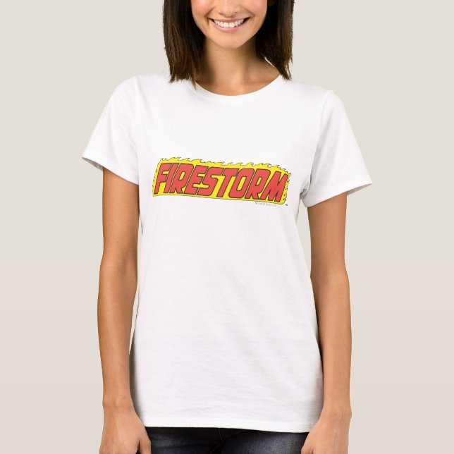 T-shirt Logo de Firestorm (Devant)