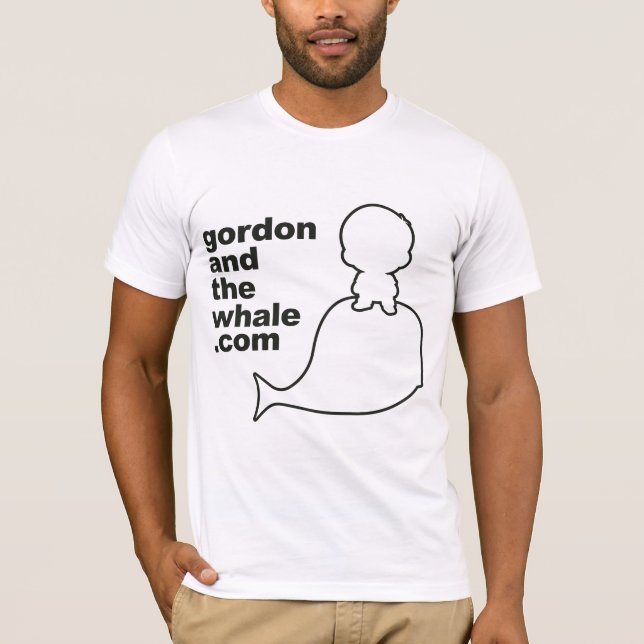 T-shirt Logo de GATW TXT (noir) (Devant)