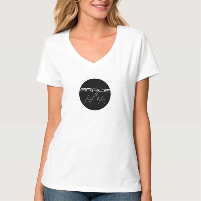 T-shirt Logo de Grace Mountain Faith (Devant)
