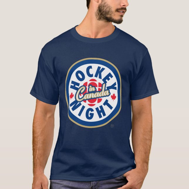 T-shirt  Logo de Hockey Night in Canada (Devant)