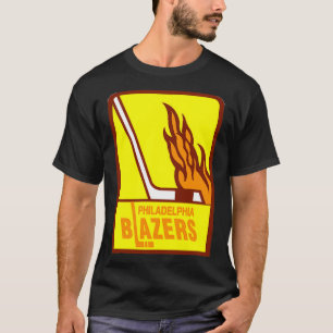 T-shirt Logo de hockey Vintage des Blazers de Philadelphie