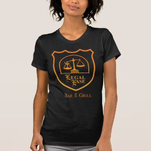 T-shirt Logo de la barre de facilité juridique et du grill