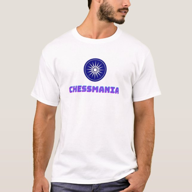 T-shirt Logo de la Chessmanie (Devant)