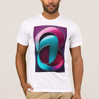 T-shirt Logo de la courbe Abstraite - Sophisti