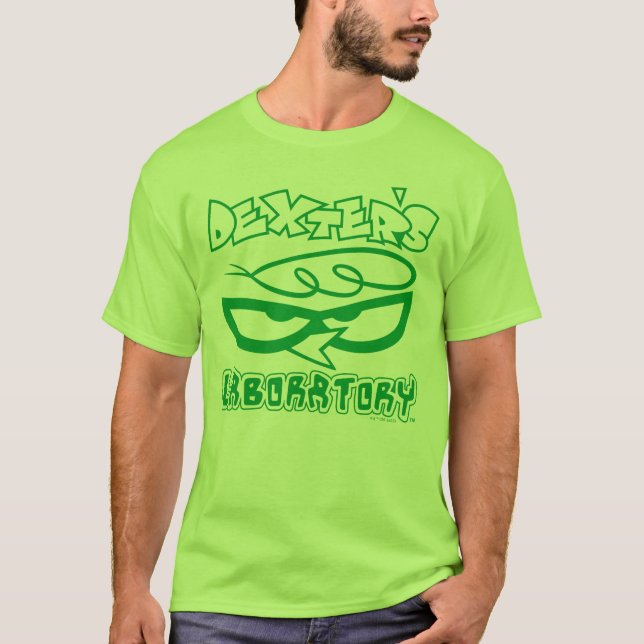 T-shirt Logo de la face de laboratoire de Dexter (Devant)